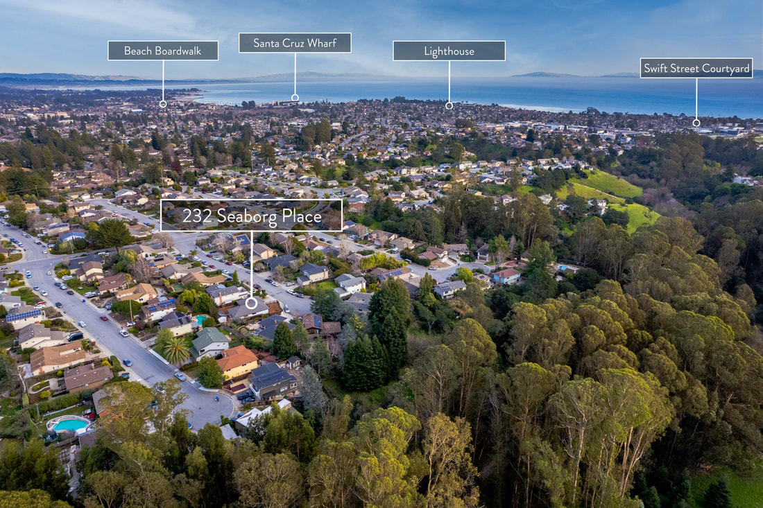 Aerial location photography in Santa Cruz, California by Sand and Stone Media.