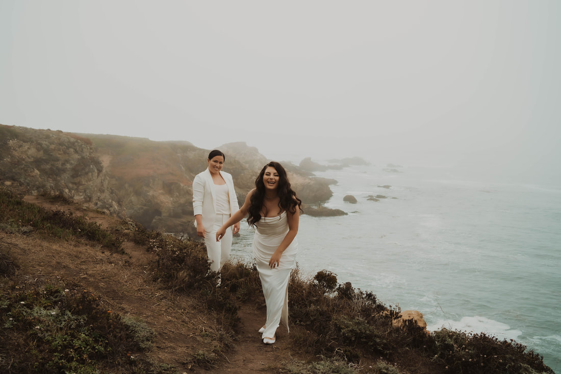 Big Sur elopement photography and videography