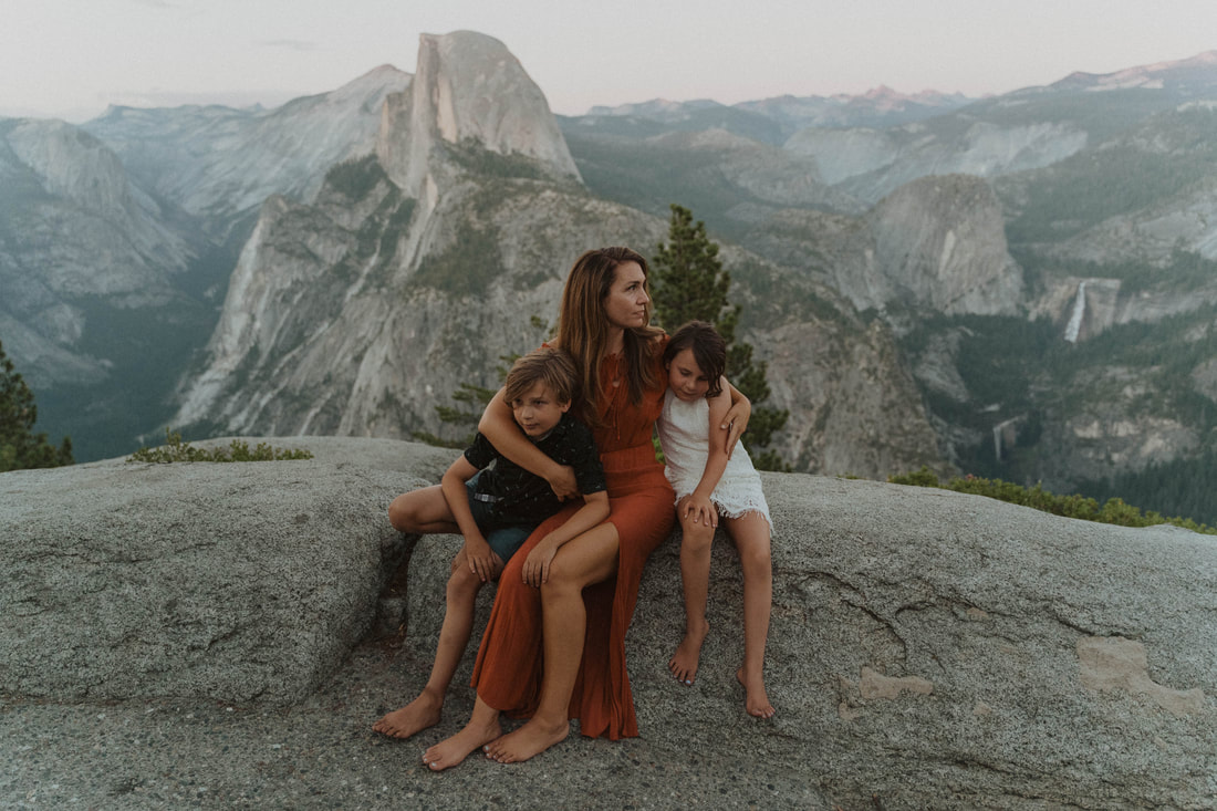 Yosemite family photo session taken by Santa Cruz wedding and elopement photographer and videographer 