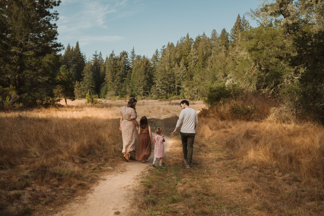Redwood family photoshoot in Santa Cruz